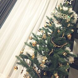 リビング/クリスマスツリー/IKEA/100均/セリア...などのインテリア実例 - 2015-11-20 16:55:40