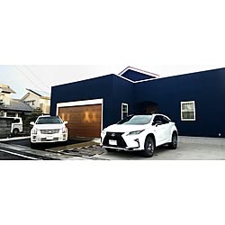 部屋全体/レクサス/Lexusrx/キャデラック/ネイビー×ホワイト...などのインテリア実例 - 2017-02-03 22:37:03