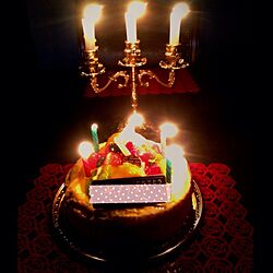 キッチン/お祝い/誕生日/ケーキのインテリア実例 - 2013-07-16 19:30:38