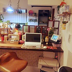 リビング/築20年の中古住宅をDIYして楽しむ！/ドラマに出てくるかわいいお部屋にしたい/吹き抜けリビング/海外インテリアに憧れる...などのインテリア実例 - 2016-10-01 21:12:31