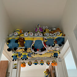 おもちゃ/コレクション/ぬいぐるみ収納/おたく部屋/階段の壁...などのインテリア実例 - 2020-07-14 09:32:54