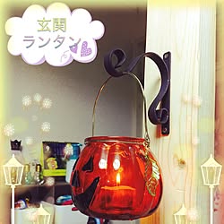 玄関/入り口/ハロウィン雑貨/キャンドゥ/DIYのインテリア実例 - 2016-09-12 19:12:11