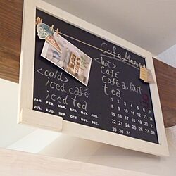キッチン/カフェ/ナチュラル/雑貨/黒板...などのインテリア実例 - 2013-07-15 01:11:49
