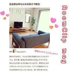 記録用/フェイクグリーン/ニトリのソファ/mag掲載ありがとうございます♡/RoomClip mag...などのインテリア実例 - 2022-02-22 22:13:01