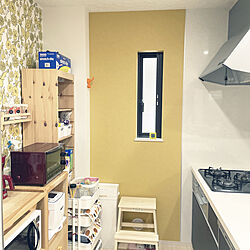 壁紙/DIY/IKEA/キッチンのインテリア実例 - 2021-10-17 11:31:30