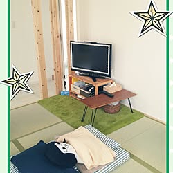 ベッド周り/♡シンプル&遊び♡/片付いたかな♣/オカザえもん♧/◈2階和室◈...などのインテリア実例 - 2017-05-30 09:38:16