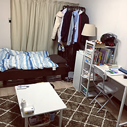 一人暮らし/部屋全体/1R6畳の小さなお部屋/1R/1K/家賃35000円のインテリア実例 - 2020-04-14 15:48:37