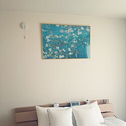 ベッド周り/アートポスターのインテリア実例 - 2017-05-20 10:09:06
