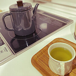 緑茶が好き/マグカップ/好きなものに囲まれた暮らし/食後のお茶時間/野田琺瑯...などのインテリア実例 - 2021-01-12 19:12:07