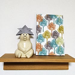 壁/天井/ファブリックパネル/しろくま貯金箱/建売/無印良品...などのインテリア実例 - 2017-04-06 17:35:19