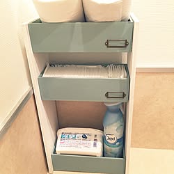 バス/トイレ/キャンドゥ/生理用品収納/トイレ収納/セリアのインテリア実例 - 2017-01-26 19:07:43