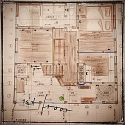 部屋全体/マイホーム記録/注文住宅/ぬりえ/コロリアージュ...などのインテリア実例 - 2016-09-04 11:57:30