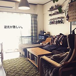 部屋全体/IKEA/ラグ/ベルメゾン/築41年中古マンション...などのインテリア実例 - 2017-03-16 10:07:43