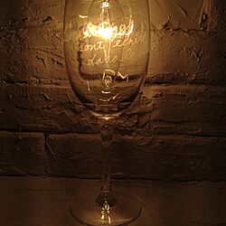 ワイングラスのインテリア実例 - 2013-02-01 14:47:29