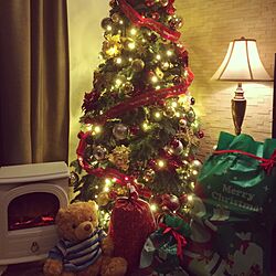 リビング/プレゼント/クリスマスツリーのインテリア実例 - 2015-12-24 23:27:25