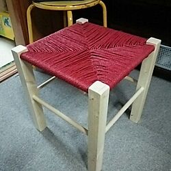 手作り椅子/冬休みの自由研究♡のインテリア実例 - 2016-01-09 19:20:04
