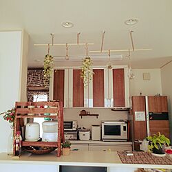 キッチン/DIY/多肉植物/たな/琉球ガラス...などのインテリア実例 - 2016-05-19 14:04:54