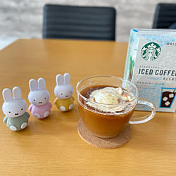 コーヒーのある暮らし/アイスコーヒー/コーヒータイム/スターバックス/おうちカフェ...などのインテリア実例 - 2022-06-09 16:15:02