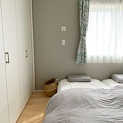 寝室/IKEA/新築一戸建て/無印良品/二世帯住宅...などのインテリア実例 - 2022-02-17 23:52:02