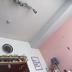 壁/天井/ピンクの壁のインテリア実例 - 2018-06-05 16:13:59