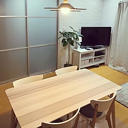 部屋全体/初投稿です♡よろしくお願いします。/エコカラット/初投稿/IKEA...などのインテリア実例 - 2017-06-16 15:41:18