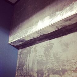 壁/天井/DIY/コンクリート打ちっ放しのインテリア実例 - 2013-12-03 00:30:34