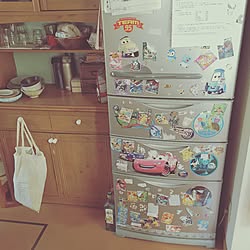 キッチン/冷蔵庫のインテリア実例 - 2016-04-01 19:24:52