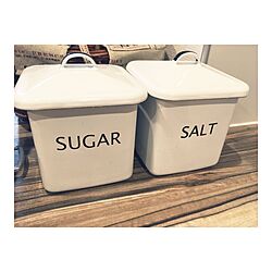 キッチン/調味料/salt/sugar/ナチュラル...などのインテリア実例 - 2017-07-11 20:54:12