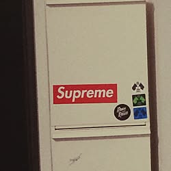 キッチン/ゴミ箱/ステッカー/Supremeのインテリア実例 - 2014-07-23 20:23:44