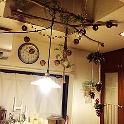 部屋全体/植物/雑貨/手作り/手作りモビール...などのインテリア実例 - 2014-12-14 22:02:55