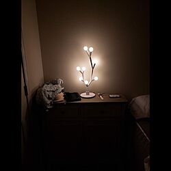 テーブルランプ/照明DIY/照明/ベッド周りのインテリア実例 - 2020-12-30 16:51:24