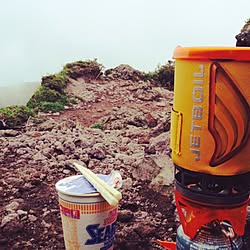 机/インテリアじゃなくてごめんなさい……/霧島連山/山頂/一人登山...などのインテリア実例 - 2014-08-17 15:36:43