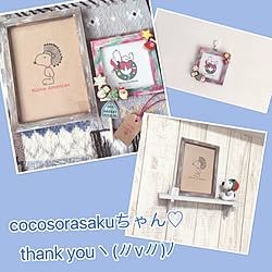 ベッド周り/cocosorasakuちゃんの作品/ネイティヴスヌーピー/cocosorasakuちゃんの素敵便♥/団地...などのインテリア実例 - 2016-11-23 14:43:17