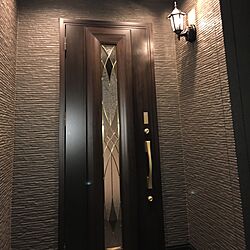 玄関/入り口/リクシルの玄関ドア/センサーライトのインテリア実例 - 2017-04-14 22:48:27