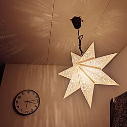 壁/天井/IKEA/IKEAの時計/クリスマス/団地 DIY...などのインテリア実例 - 2023-12-16 18:23:36