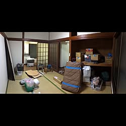 部屋全体/一人暮らし/モノタロウ/和室のインテリア実例 - 2016-08-08 00:32:12