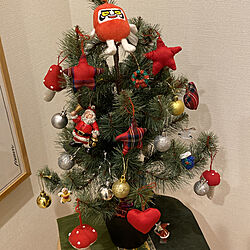 クリスマスディスプレイ/クリスマス飾り/玄関/入り口/IKEAのインテリア実例 - 2020-12-02 20:00:51