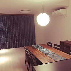 リビング/川島織物テーブルランナー/川島セルコンのカーテンのインテリア実例 - 2017-06-18 15:46:39