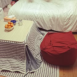 机/こたつのある部屋/こたつ/人をダメにするソファ/おしゃれにな部屋にしたい...などのインテリア実例 - 2016-12-10 00:04:46