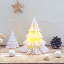 棚/ツリー/ツリーDIY/クリスマスのインテリア実例 - 2015-12-22 18:09:31