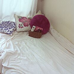 ベッド周り/クッションの山のインテリア実例 - 2013-07-27 08:50:48