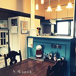 キッチン/DIY/賃貸/照明のインテリア実例 - 2014-07-11 14:54:52