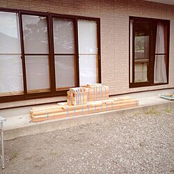 玄関/入り口/庭/DIY/ウッドデッキ/縁側のインテリア実例 - 2013-05-02 15:26:23