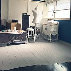 部屋全体/身体がバキバキ/改造休憩中/まだペイント途中です/猫と暮らす...などのインテリア実例 - 2016-10-20 10:55:05