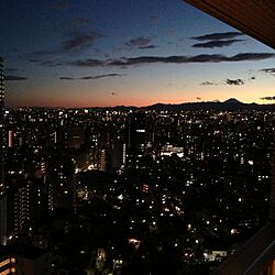 玄関/入り口/富士山/夜景/ベランダからの景色のインテリア実例 - 2013-04-07 18:48:14