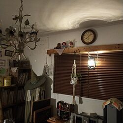 壁/天井/ランタン/LEDライト/薄暗い部屋が好き/私の好きなこと...などのインテリア実例 - 2023-09-13 20:11:48