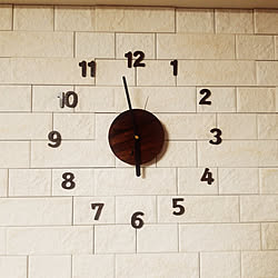 リビング/時計/エコカラットの壁のインテリア実例 - 2022-03-11 17:59:32