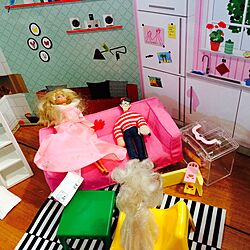 部屋全体/ドールハウス/Wally/barbie/IKEAのインテリア実例 - 2016-02-04 16:29:40