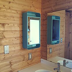バス/トイレ/IKEAの鏡/BESSの家のインテリア実例 - 2015-08-19 12:13:51