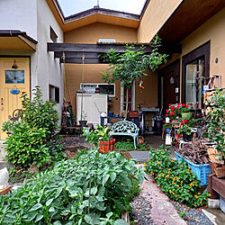 机/garden/緑のある暮らし/お庭のある暮らし/暮らしを楽しむ...などのインテリア実例 - 2021-07-16 08:21:23